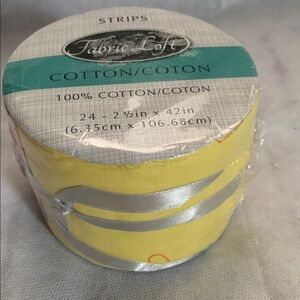 NWT Jelly Roll Of 100% Cotton, New and Sealed Package